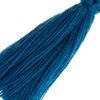 John Bead 1in Indicolite Cotton Tassels Ornament for DIY Crafts Party Decorations, 20pcs - 4 of 4