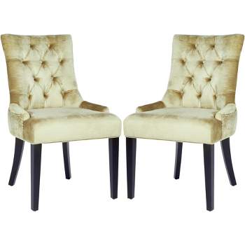 Abby 19''H Tufted Side Chairs (Set of 2)  - Safavieh