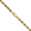 Black Bow Jewelry 4mm, 14k Yellow Gold, D/C Quadruple Rope Chain Necklace - 2 of 4