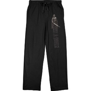 Star Wars Darth Vader Like A Boss Men's Black Sleep Pajama Pants - 1 of 2