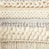 Saro Lifestyle Saro Lifestyle Fringe Braided Design Wall Hanging, Grey, - 4 of 4