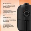 Elite Cuisine 1.1qt Air Fryer - Black - 2 of 4