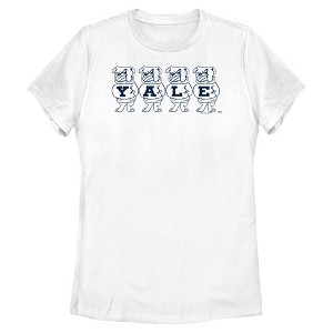 Womens Yale University Handsome Dan Sweatshirt T Shirt - 1 of 4