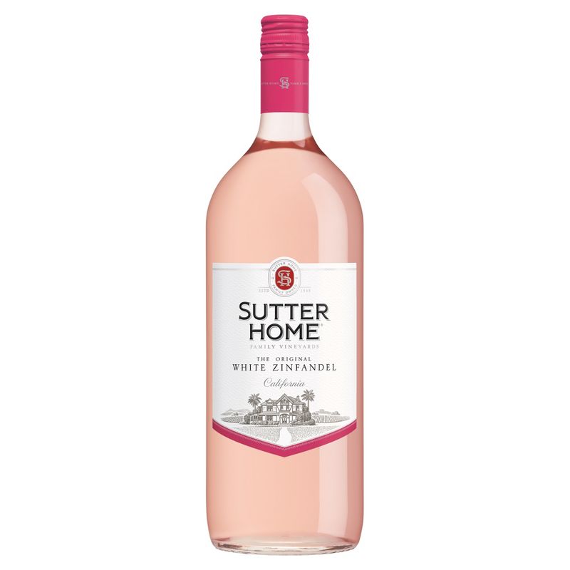 Sutter Home White Zinfandel Wine - 1.5L Bottle, 1 of 8