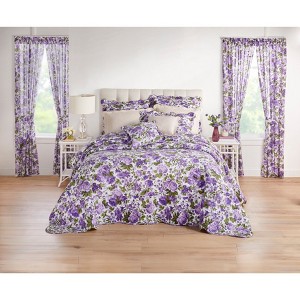BrylaneHome Florence Bedspread Bedding Collection - 1 of 4