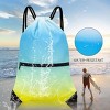 Outdoor Drawstring Backpack - Lightweight, Waterproof and Spacious for Fitness, Hiking, Camping and Travel - 2 of 4
