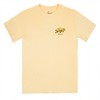 Mens Blatz Triangle Mountain Logo Beige Front and Back Print T-Shirt - 2 of 4