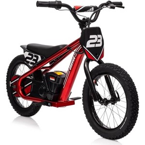 24V Kids Electric Dirt Balance Bike, 250W Motor, 3-Speed 15.5MPH, 16" Tires, Detachable Battery, for Ages 6–12 - 1 of 4