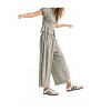 Women's Sophia Smock Waist Pants - MIOU MUSE - 2 of 4