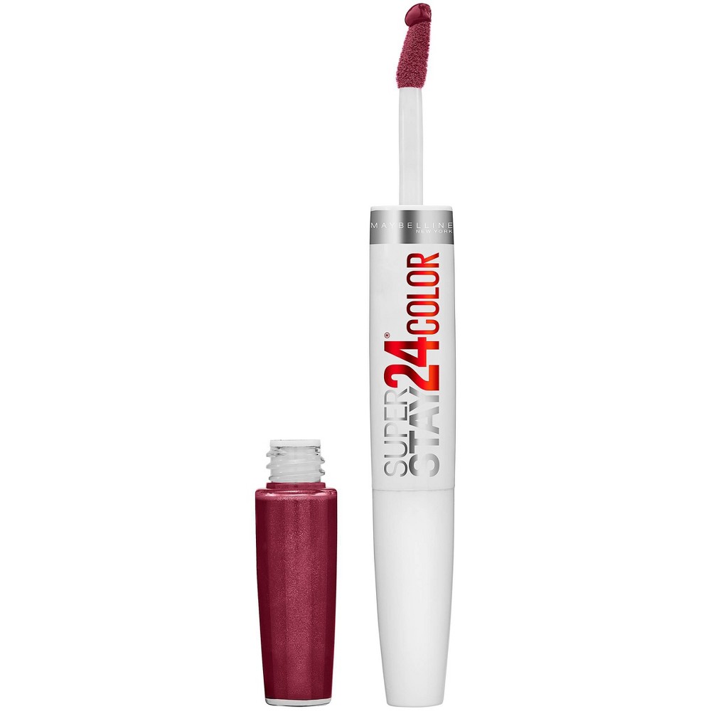 Photos - Other Cosmetics Maybelline MaybellineSuper Stay 24 2-Step Long Lasting Liquid Lipstick - Unlimited Ra 