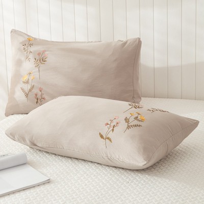 Macrame Tassel Pillowcases – Soft Decorative Pillow Covers with Fringe, Boho Style Deep Pocket Design, Queen/King/Body Options