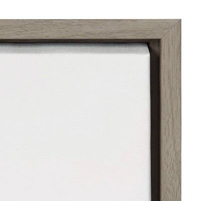 Sylvie Sea Salt Sand and Sun Coastal Framed Canvas Art, 28" x 38"