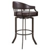 Armen Living Edy Barstool Gray 30 in Seat Height - 4 of 4