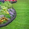 Garden Central 12 Pack 12" x 4" Stomp Edge Slate Lightweight Garden Borders, Made From Recycled Materials, Quick Installation, & No Digging Required - 3 of 4