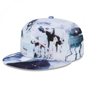 Adult Star Wars Empire Strikes Back Hoth Battle New Era 59Fifty Fitted Hat - 1 of 4