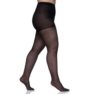 Berkshire Queen Silky Sheer Support Pantyhose with Sandalfoot Toe - 4417 - 1 of 1