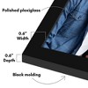 Americanflat 5 Pack of Picture Frames - Plexiglass Cover - 3 of 4