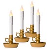 Plow & Hearth - 4-Pack Battery-Operated Single Window LED Window Candles - 2 of 3
