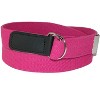 CTM Cotton Web Belt with Double D Ring Buckle - 3 of 4