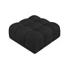 Meridian Furniture,Ames Boucle Fabric Ottoman - 4 of 4
