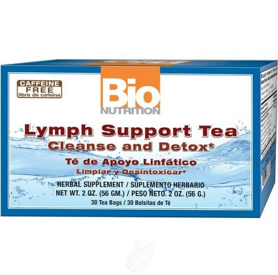 Bio Nutrition Lymph Support Tea - 1 Box/30 Bags