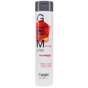 Celeb Luxury Gem Lites Fire Opal Copper Colorwash Shampoo 8.25 oz - 1 of 4