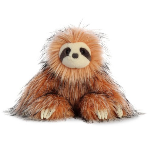15 Skyler Sloth Orange Stuffed Animal