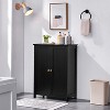 Yaheetech Free-Standing Bathroom Cabinet with Adjustable Shelves - 2 of 4
