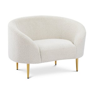 Meridian Furniture,Ritz Boucle Fabric Chair - 1 of 4