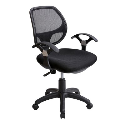 Midback Mesh Task Office Chair Black - Techni Mobili