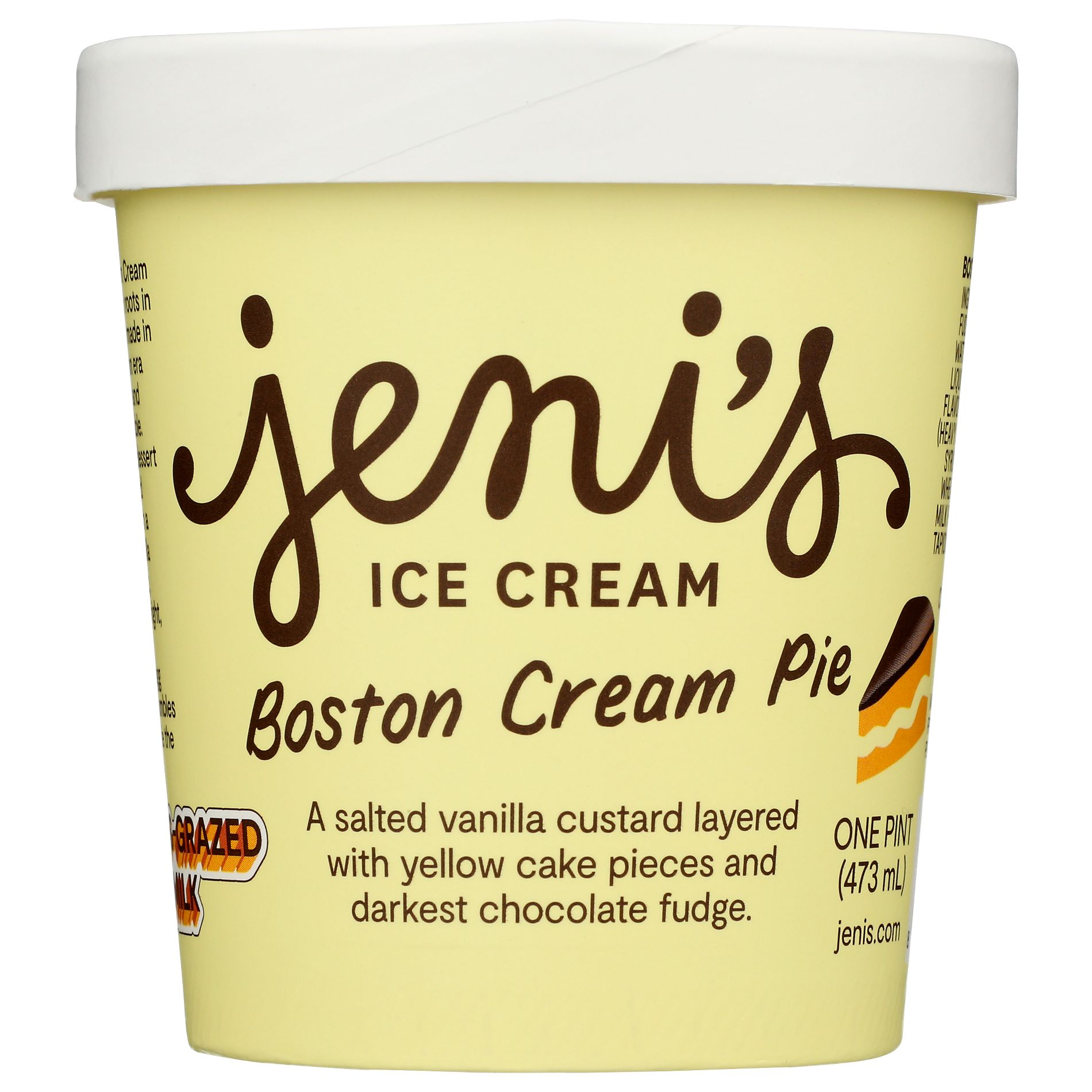 Jeni's Boston Cream Pie Ice Cream - 16oz