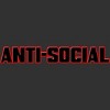 Men's Design By Humans ANTI-SOCIAL BEHAVIOR By Abstractofficial T-Shirt - 2 of 2