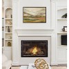 Kate & Laurel All Things Decor 23"x33" Sylvie Mountainscape Framed Canvas Wall Art by Annie Quigley - 2 of 4