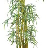 7ft Artificial Curved Slim Bamboo Silk Tree in Pot - Nearly Natural: Indoor Decorative Faux Flora - image 3 of 3