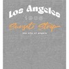 Los Angeles City of Angels Sunset Strip Men's Sleep Pajama Pants - 2 of 2