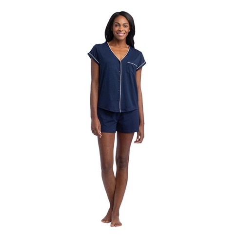 Women's pajama short sets target hot sale