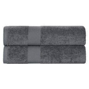 Modern Solid Classic Luxury Egyptian Cotton Towel Set by Blue Nile Mills - 1 of 4