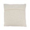 Saro Lifestyle Artistic Ambiance Abstract  Down Filled Throw Pillow, 20"x20", Yellow - 2 of 3