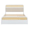 Whisen Queen Size Wooden Platform Bed with Trundle and 2 Drawers - 4 of 4