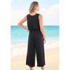 Swim 365 Women's Plus Size Jumpsuit Cover-Up - 3 of 4