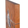 Singing Solo III Hand Embellished Canvas Print Orange - StyleCraft: Modern Abstract Wall Art, 16x16 Unframed Digital Art - 4 of 4
