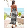 LASCANA Women's Crossed Strap Maxi Dress Paisley - image 3 of 4