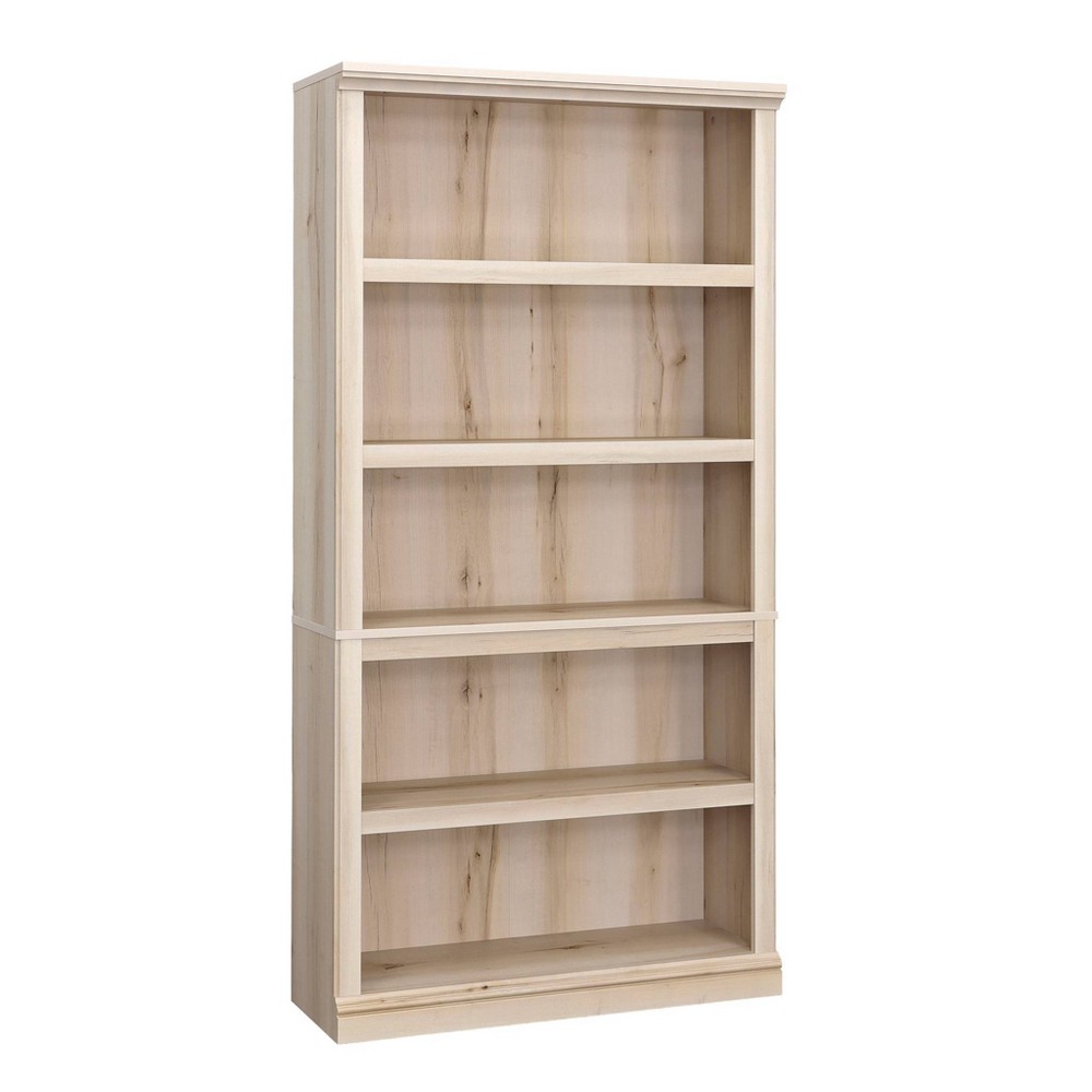 Photos - Wardrobe Sauder 69.764" 5 Shelf Vertical Bookcase Pacific Maple 