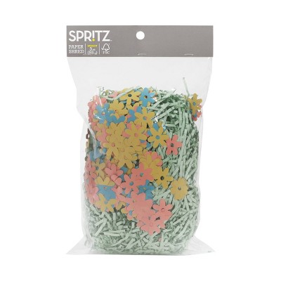 Way To Celebrate Blue Plastic Easter Grass, 3 Oz 