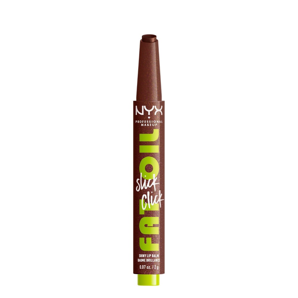 Photos - Lipstick & Lip Gloss NYX Professional Makeup Fat Oil Slick Click Tinted Lip Balm - Trending Top 