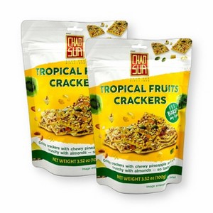 Chao Sua Tropical Fruits Crackers Baked 3.52 Oz. (Pack of 2) - 1 of 4