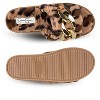 Jessica Simpson Womens Fuzzy Open Toe Slide Slipper - 3 of 4