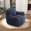 Hrinhom 41.4" W Bean Bag Chair,Comfy Lazy Floor Sofa Chair For Adults and Kids - 2 of 4