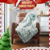 Ruched Fur Luxury Throw Premium Soft Cozy Brushed Long Faux Fur For Bed, Couch or Sofa - 4 of 4
