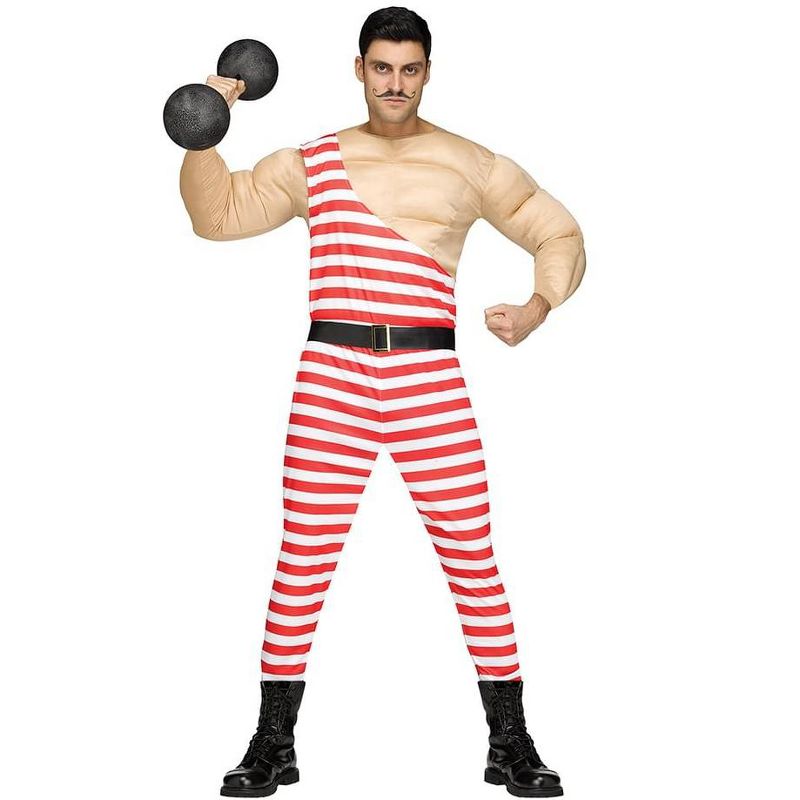 Carny Muscle Man Costume Adult Standard, 1 of 2